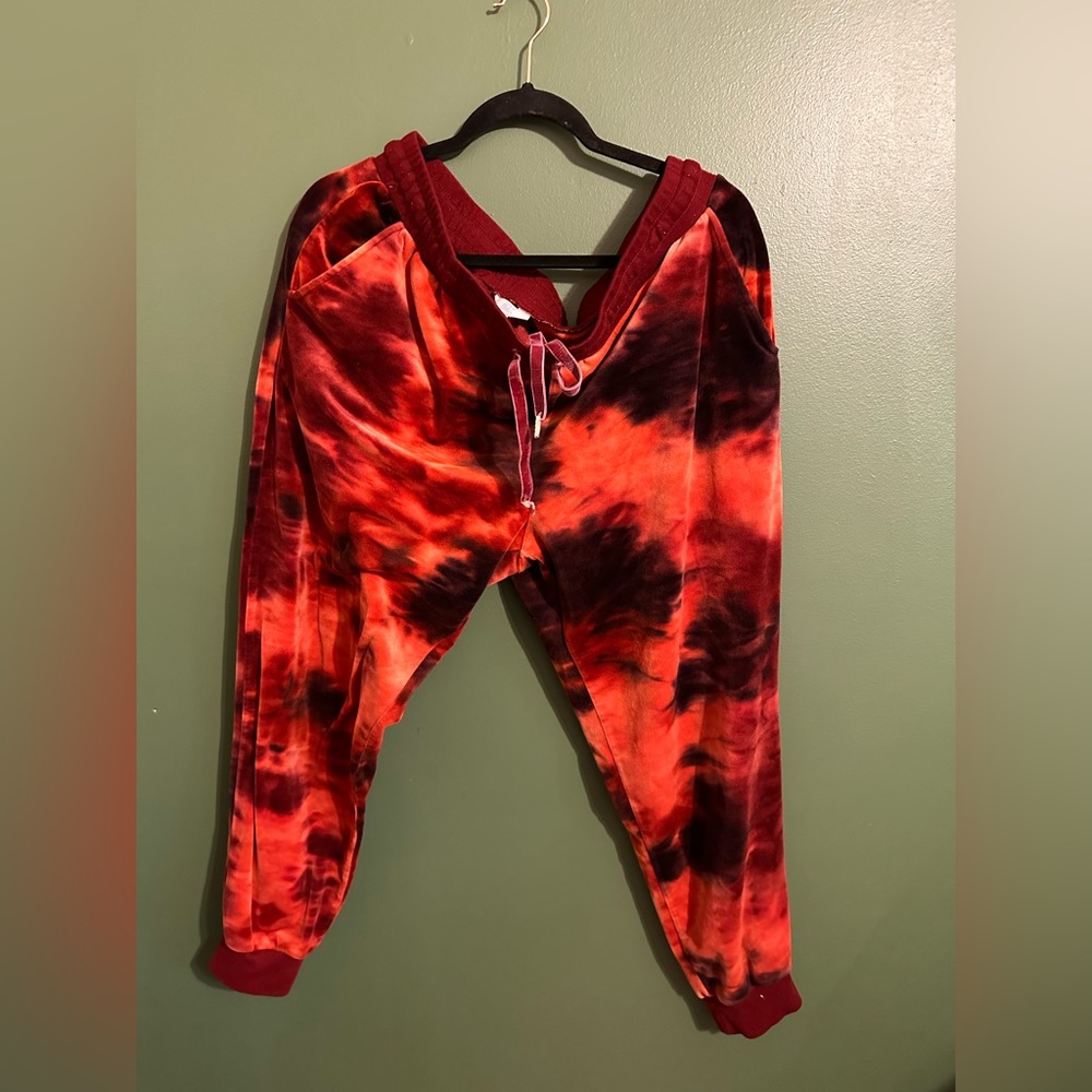 Tie-dye sweatpants